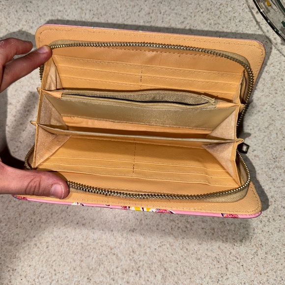 Simply Southern Zipper Wallet – Pink Cow & Floral - Picture 3 of 3